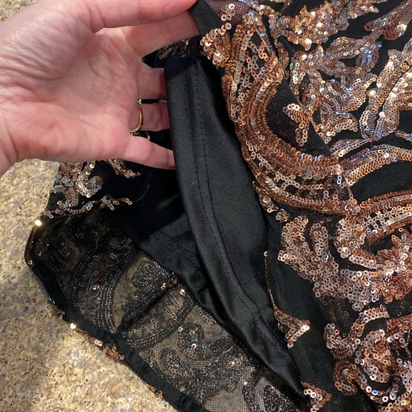 Quiz Sequin Mini Dress Euro 34 GB6 Possibly US XS/4? - Picture 17 of 17